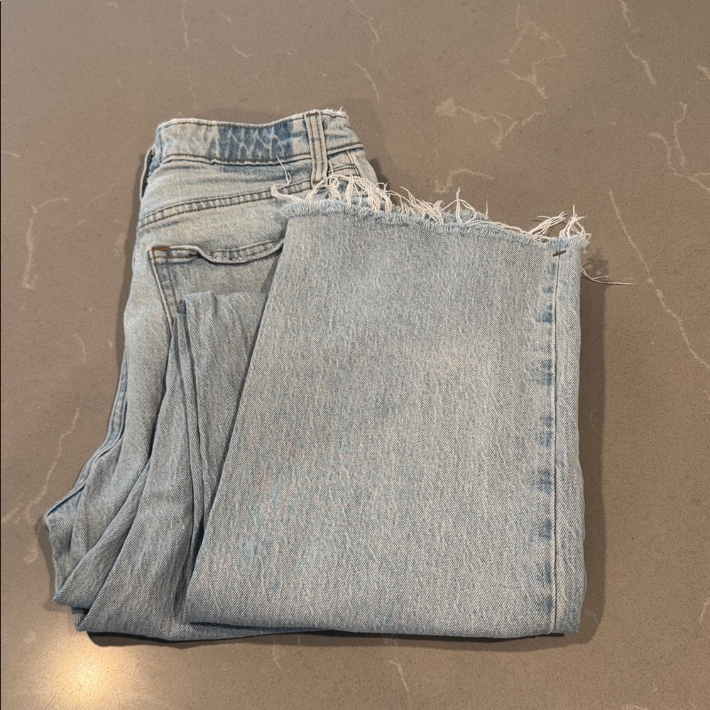 Abercrombie & Fitch Light Blue High Rise Jeans 26 2 Extra Long